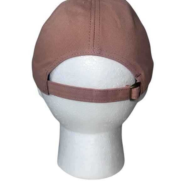 Pink Cap with Rhinestone Mushroom Design - Picture 4 of 8